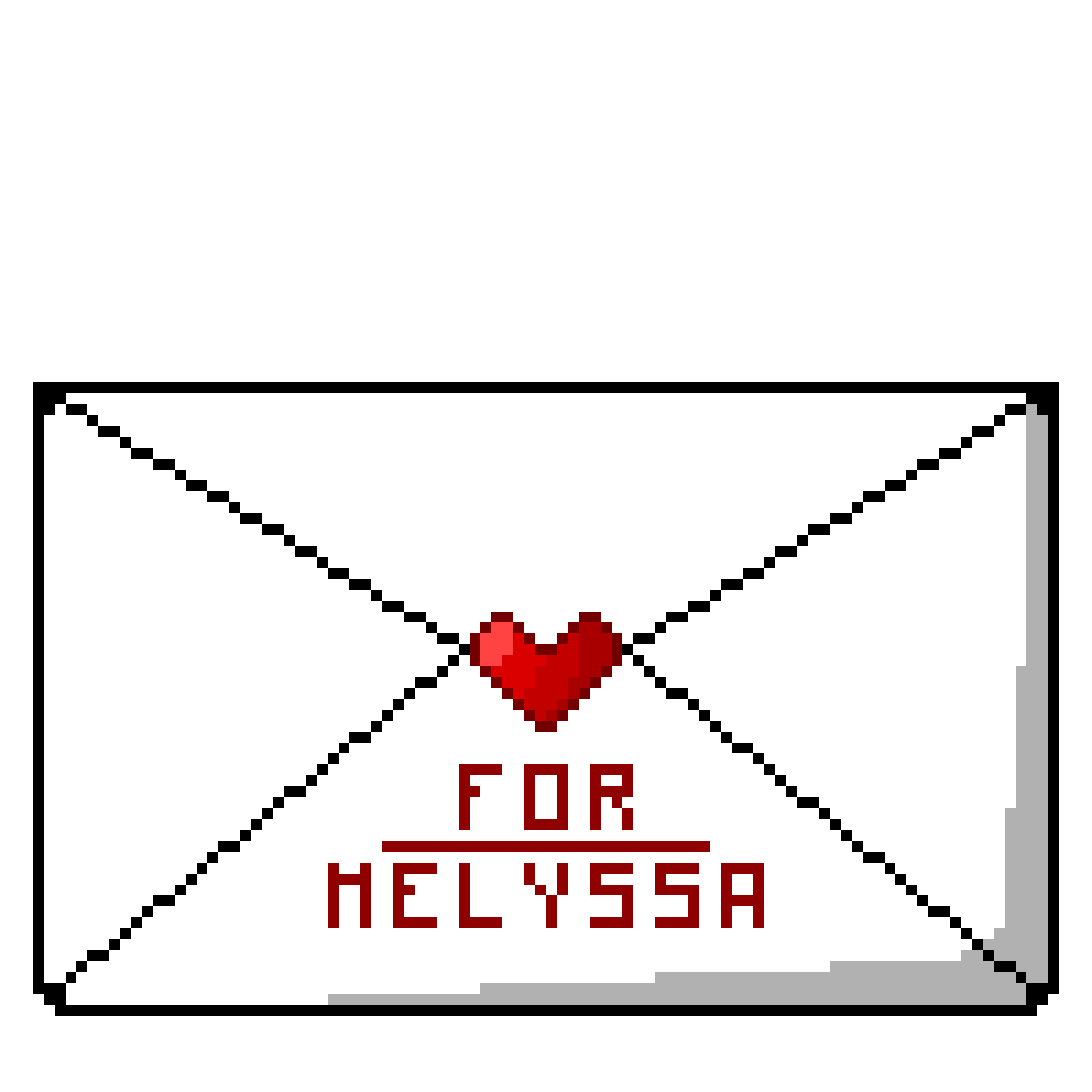 Lettre Melyssa